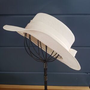 60s Cream Sunhat‎
